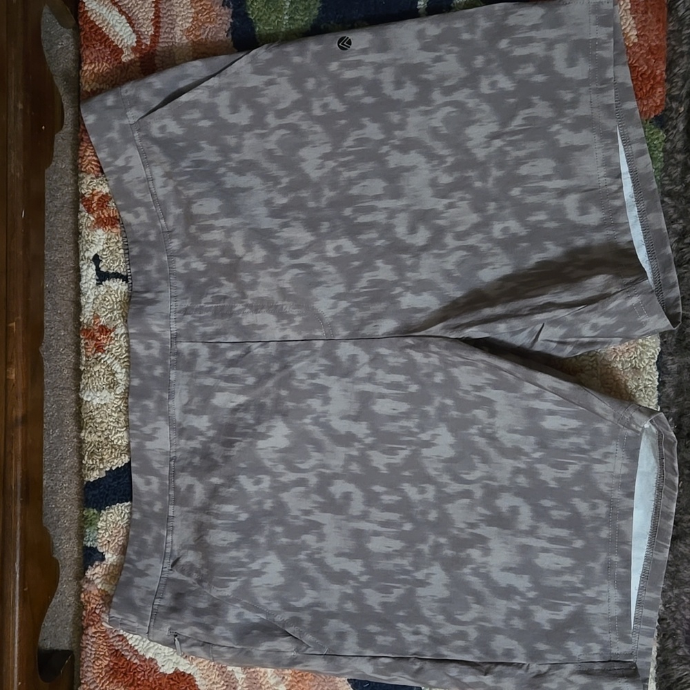 Men's Active Gray Patterned XXL Shorts New
